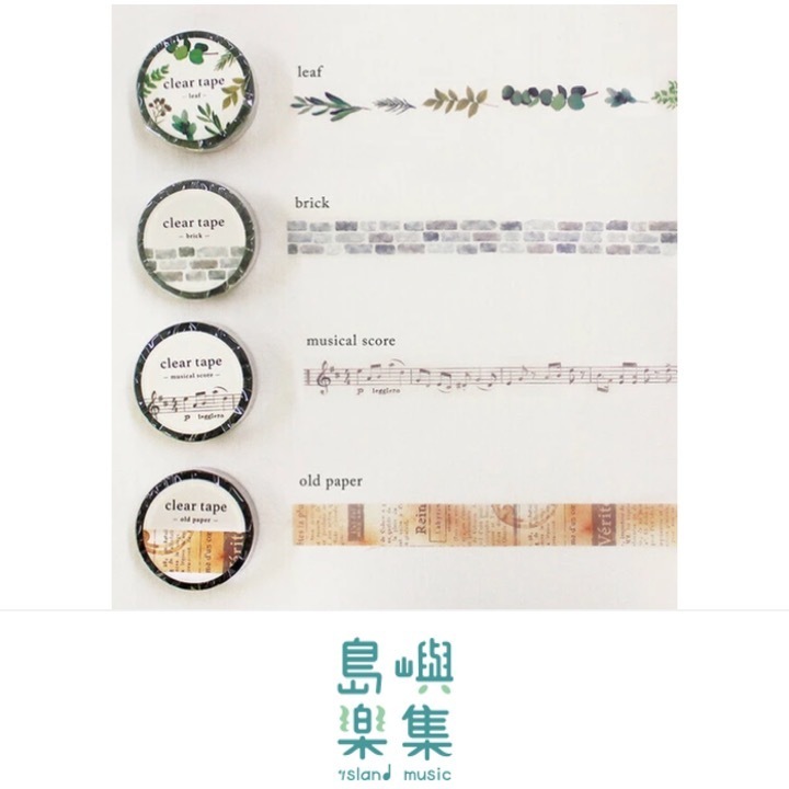 透明膠帶 樂譜