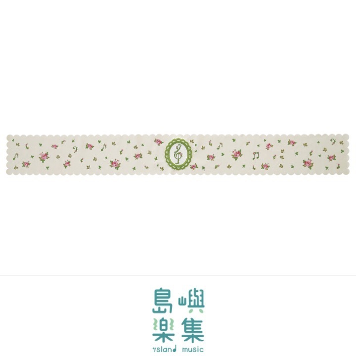 鍵盤蓋（玫瑰色G調）白色