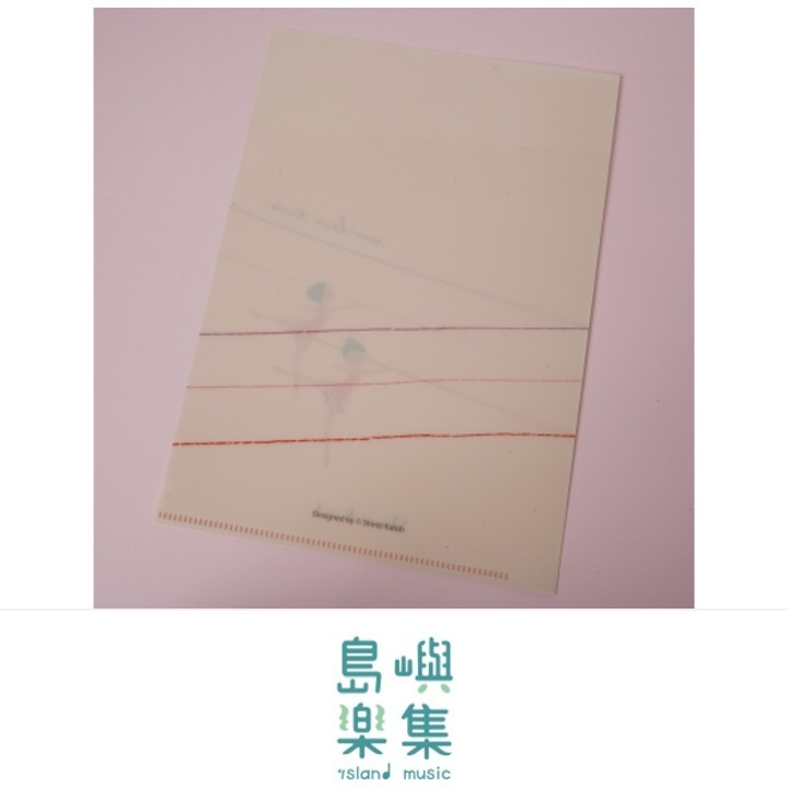 透明文件夾 A5 芭蕾系列 蔓藤花紋