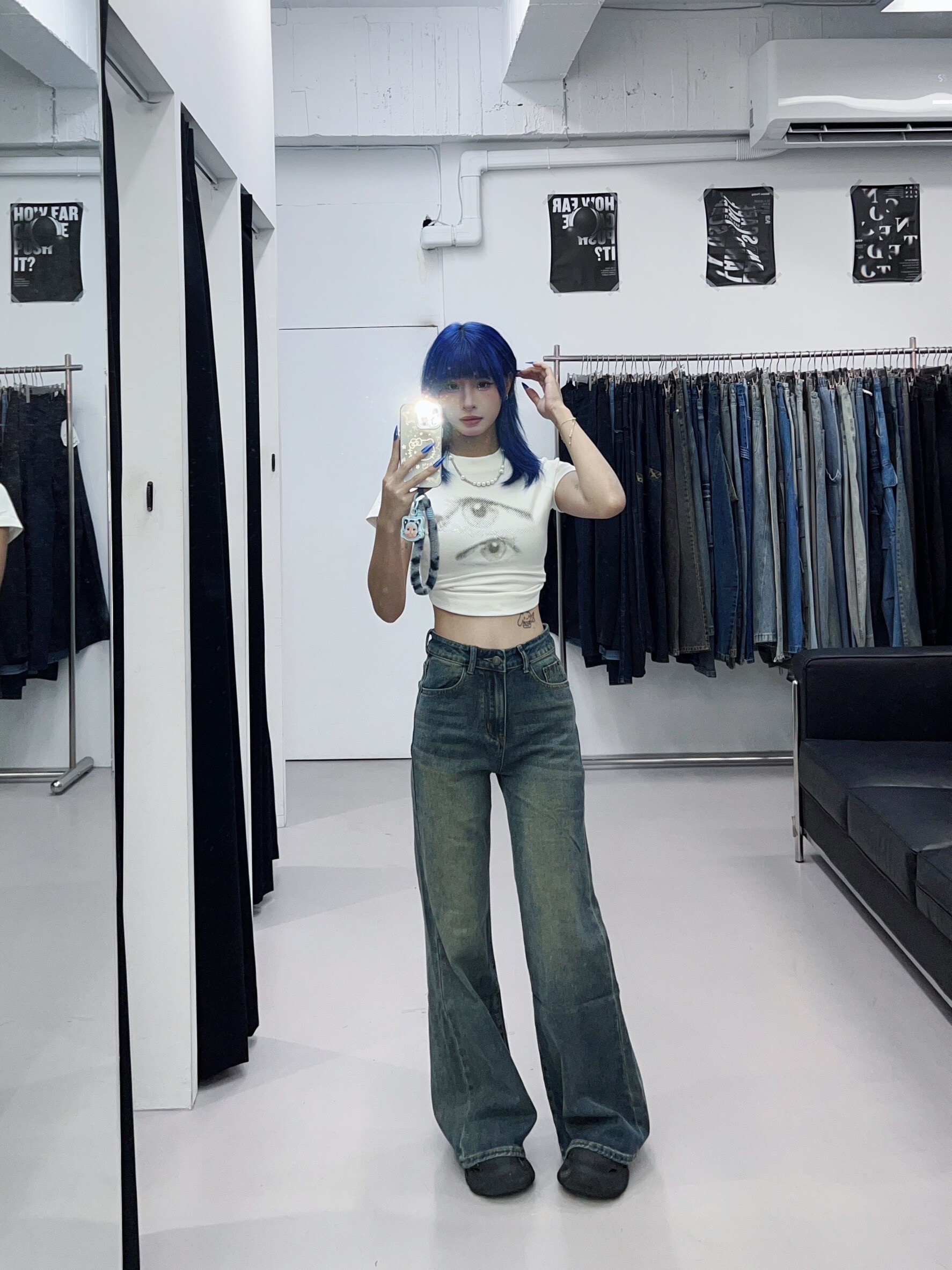 (GOAL) 美式 復古 微喇叭長褲 909279 june