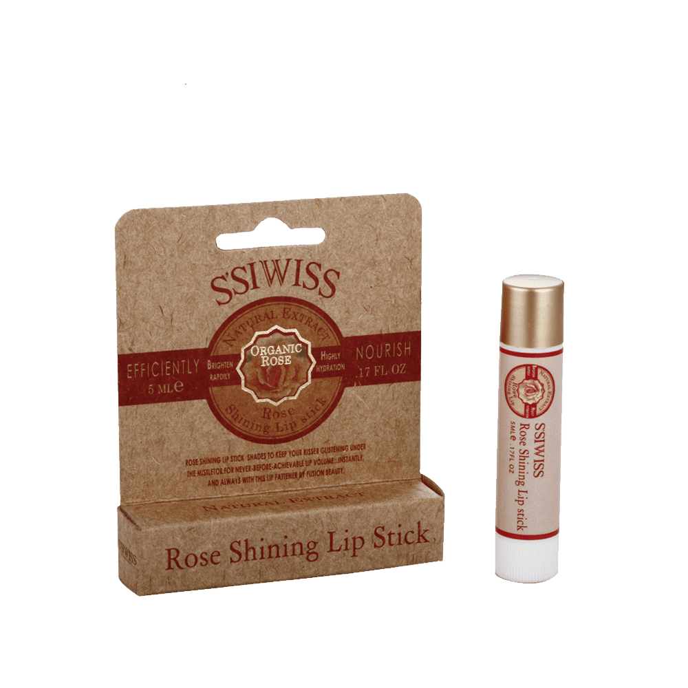 【小瑞士花園】薔薇玫瑰潤唇膏5ml/支