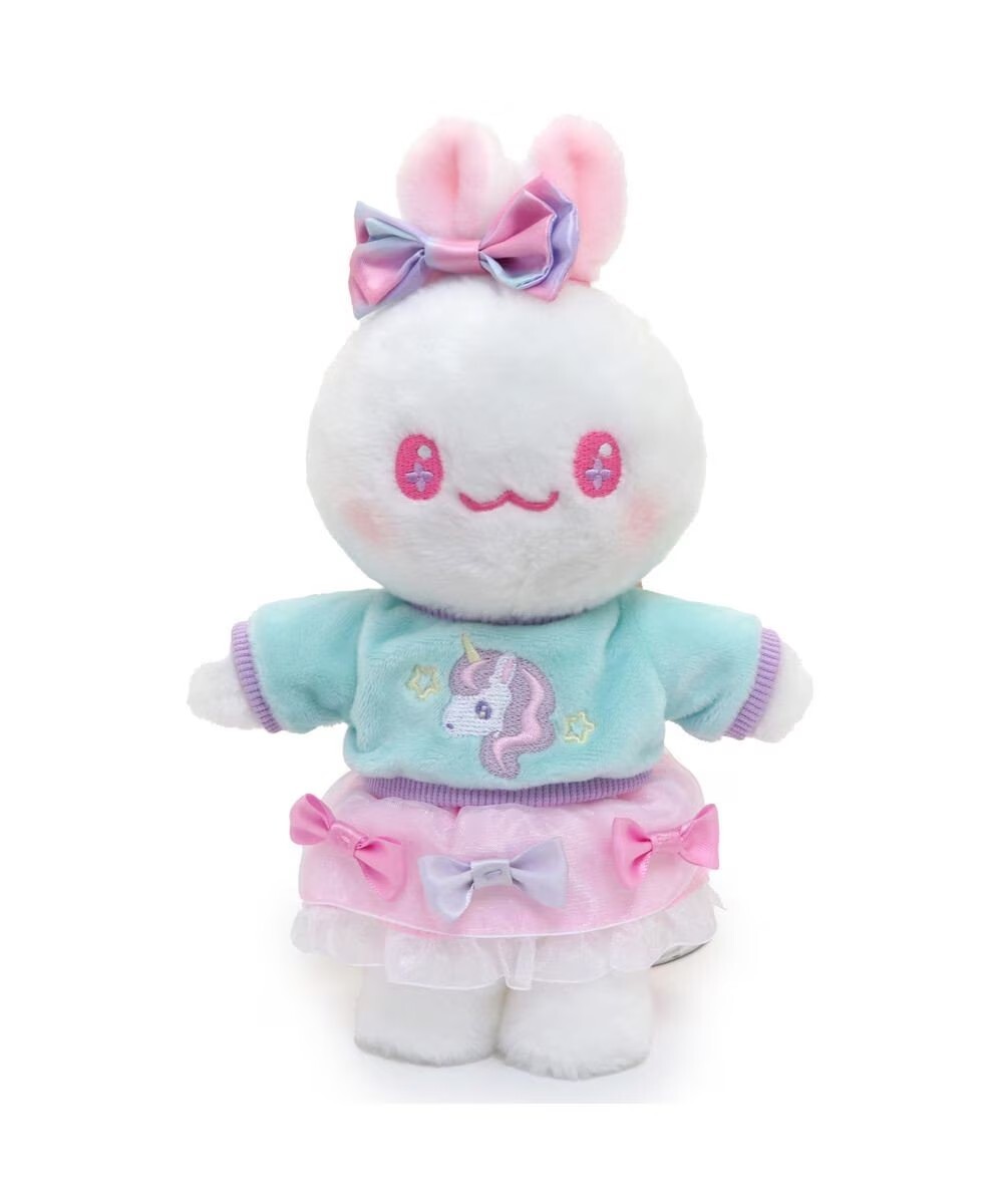 USAMOMO萌兔桃桃 更衣衣服 獨角獸蓬蓬裙 22cm