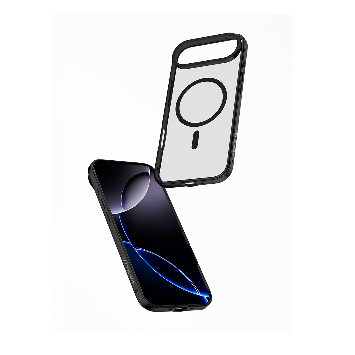 for iPhone Air| ARMOUR | Magnetic Charging Compatible Shockproof Alumium Frame Case