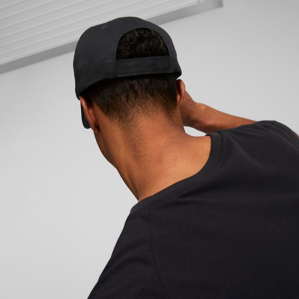 PUMA 帽子 基本系列 黑 小LOGO 老帽 棒球帽 02366901