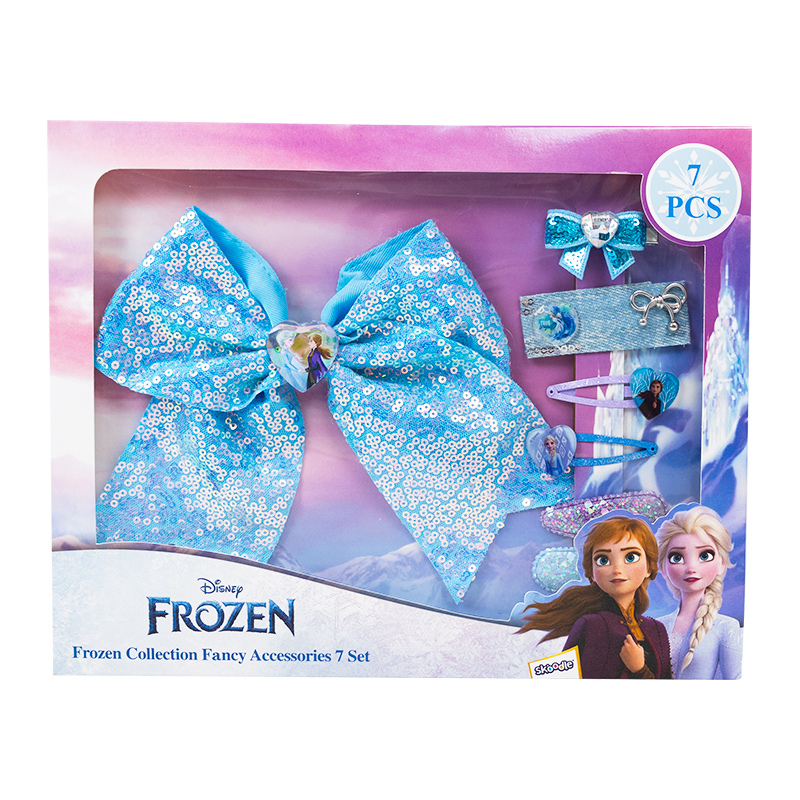 冰雪奇緣髮飾7件套裝禮盒