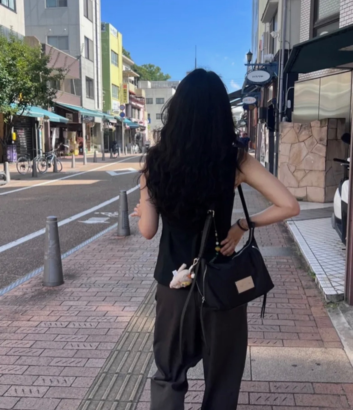 【隨時截單！快閃優惠預訂】MATIN KIM SIDE ZIPPER FABRIC TWO WAY BAG（4色）