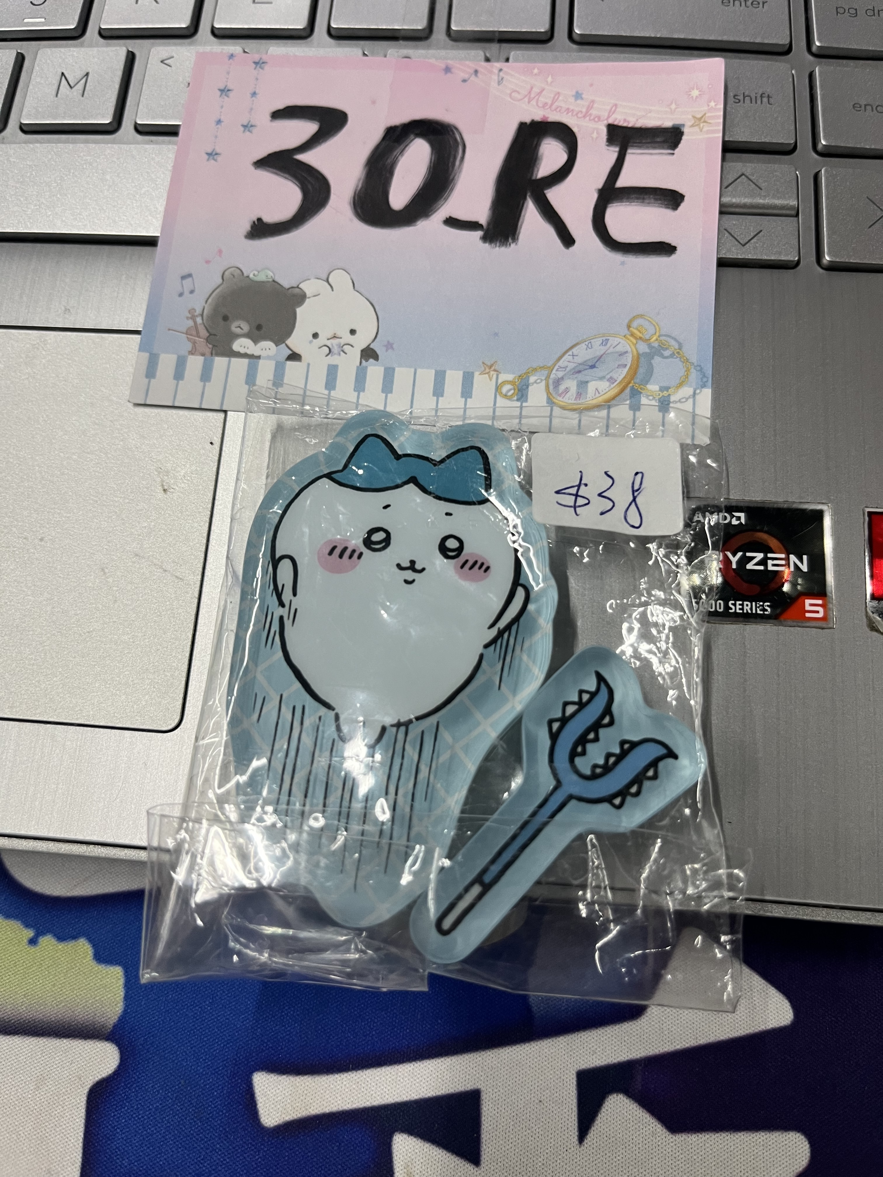 CHIIKAWA 八字貓 膠牌 #30_RE