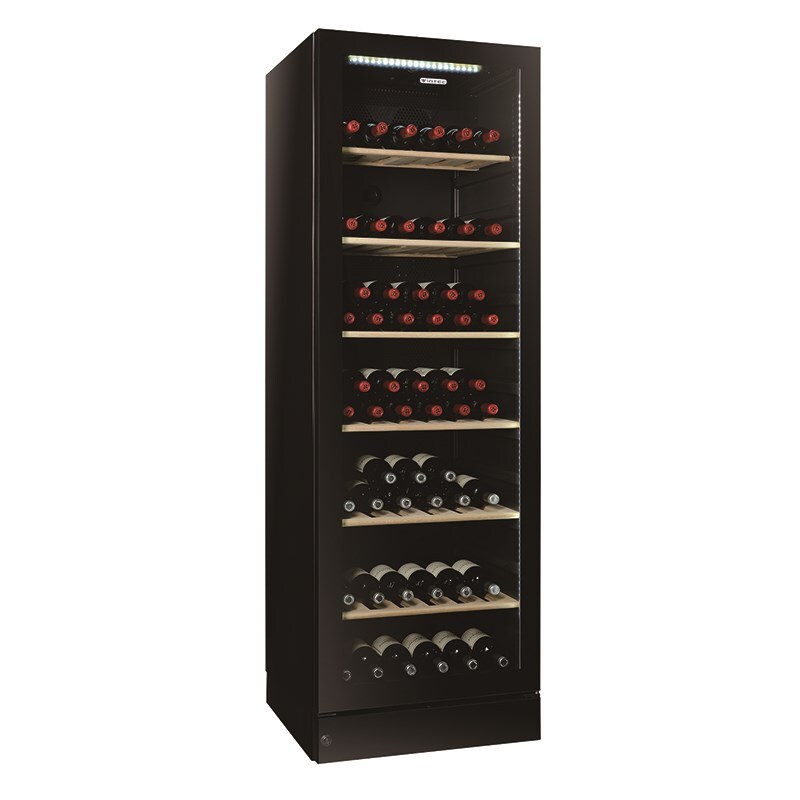 Vintec    V190SG2EBK‧Noir Series 單一或多重溫區酒櫃‧120支‧歐洲製造‧香港行貨,原廠1年全機保用‧