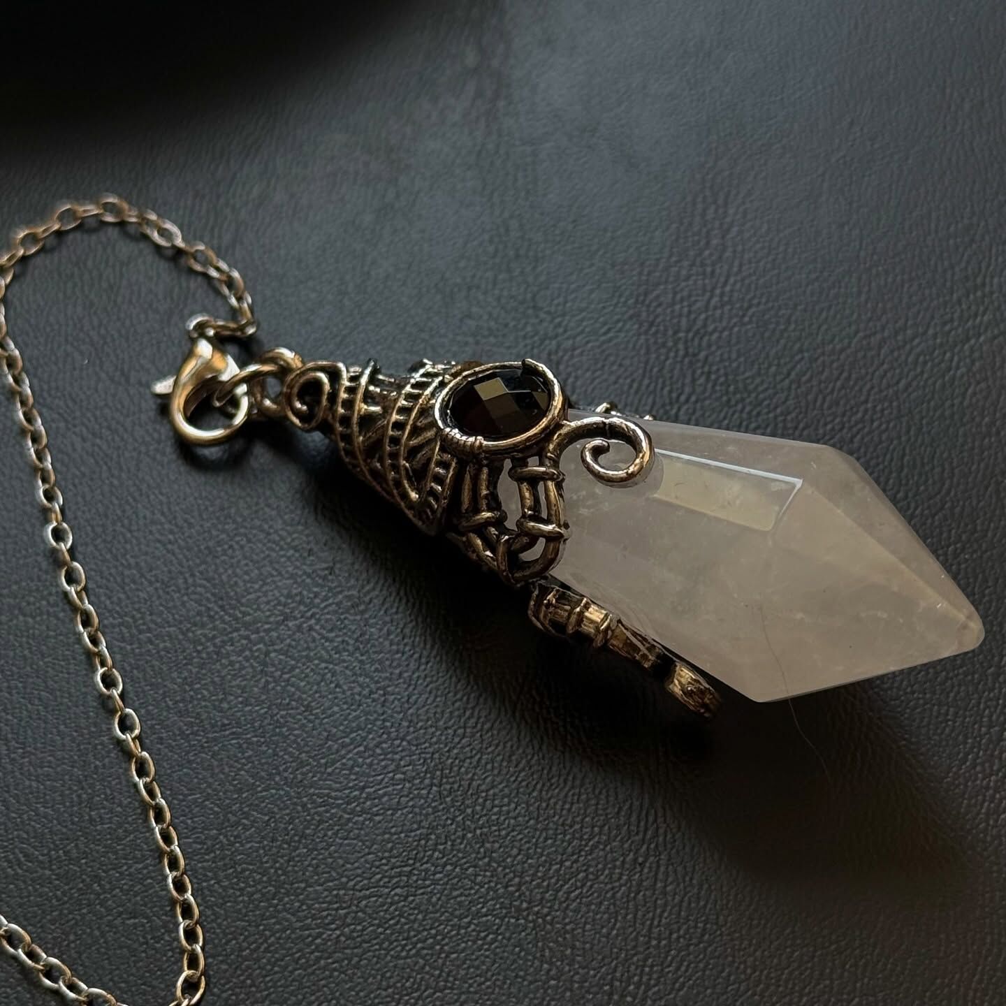 [原石] 白水晶 水晶靈擺