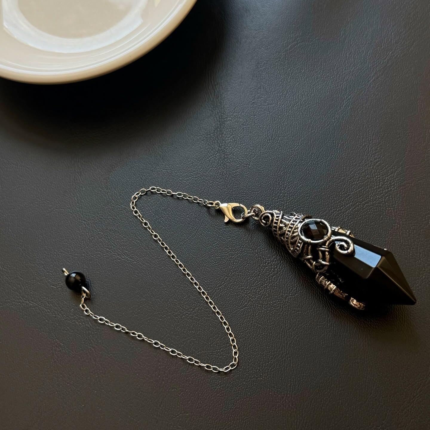 [原石] 黑曜石 水晶靈擺