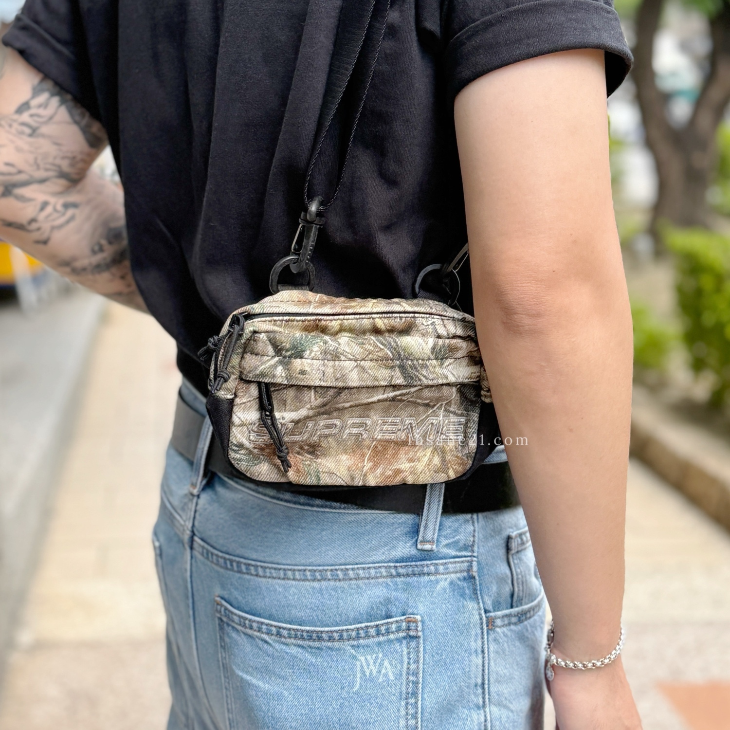 SUPREME DENIM MINI SHOULDER BAG 迷你單寧斜背包 單肩包