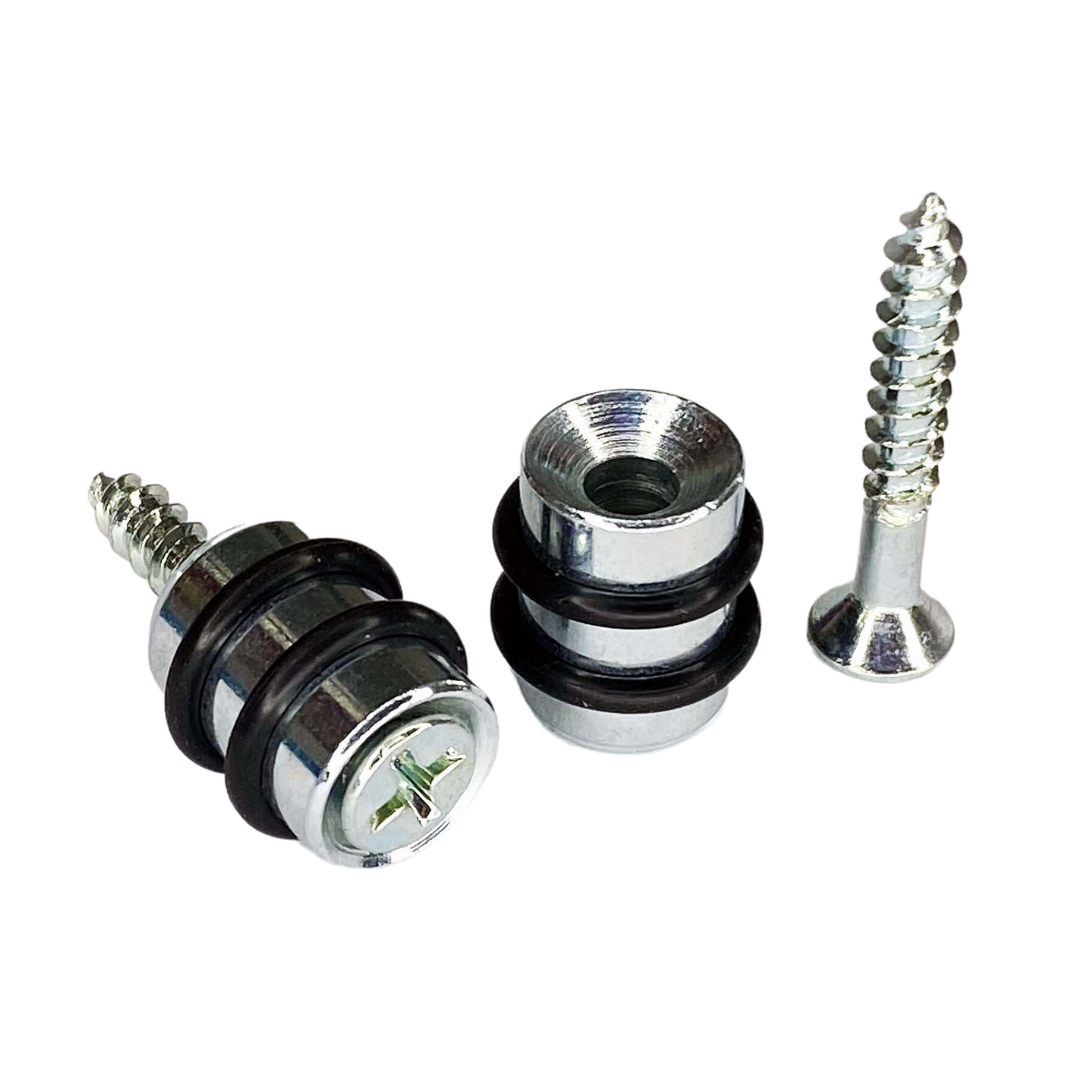 【五金小姐】台灣製 空心層板粒2橡圈 自攻螺絲