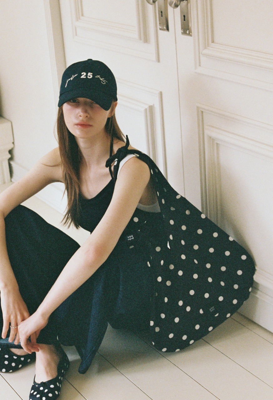 JEDREFEB5 Scrunchie large hobo dot