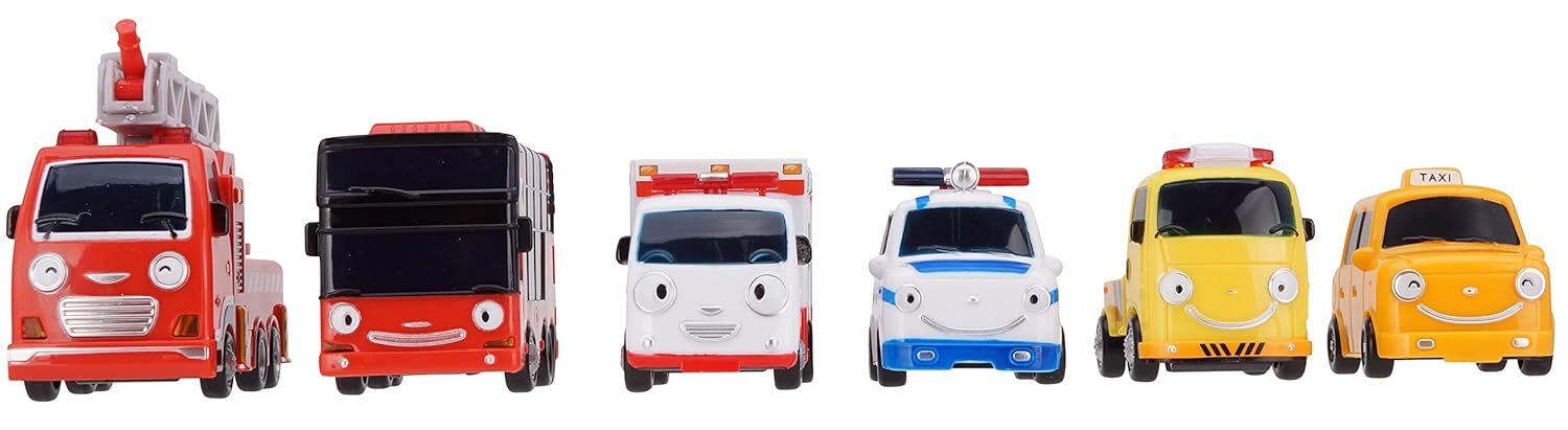 《 小巴士TAYO 》 救援車6件組