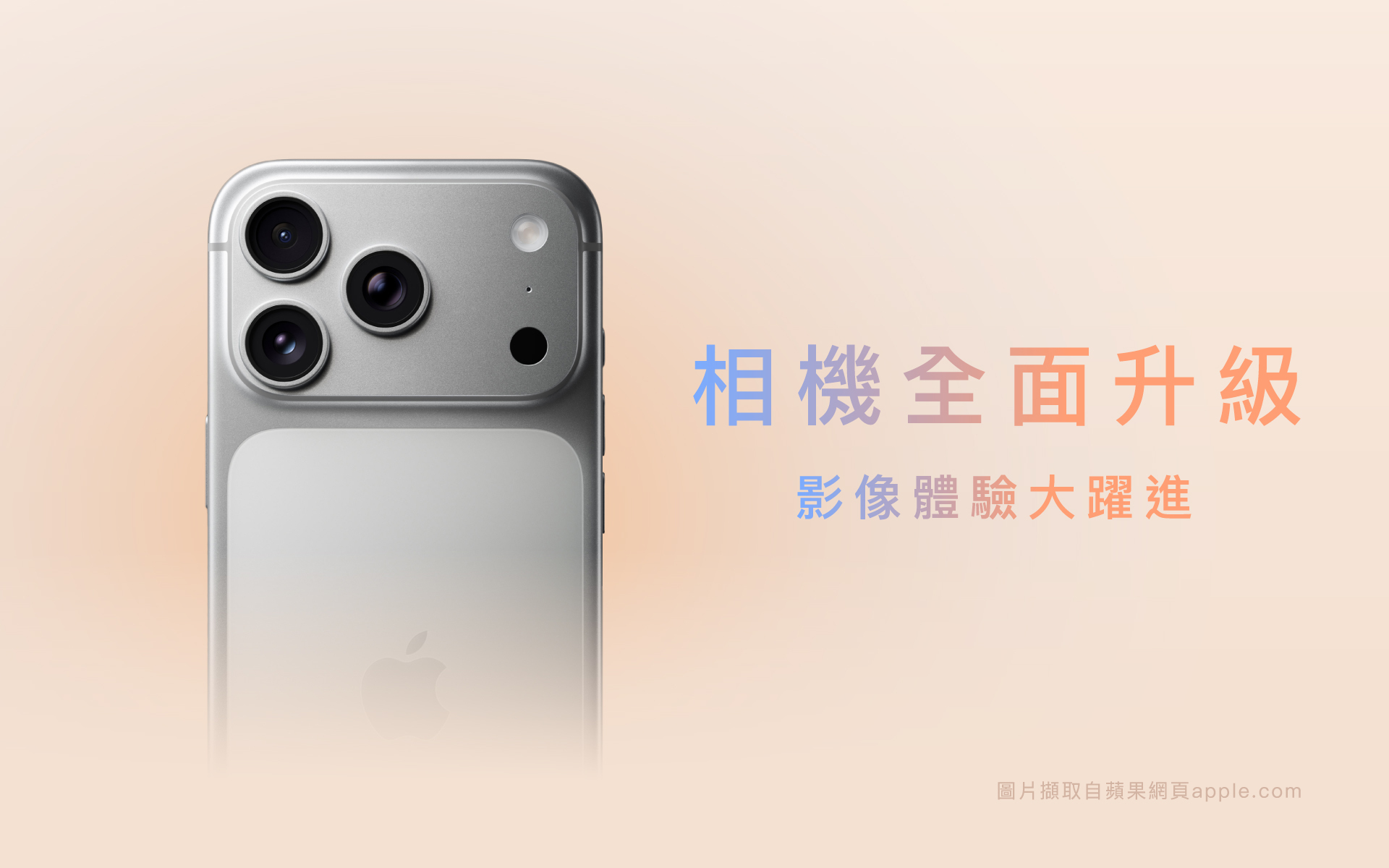 iPhone17 Pro相機升級