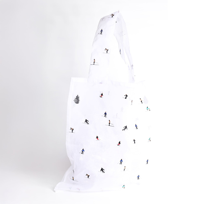 Brigitte Tanaka 滑雪者烏干紗提袋