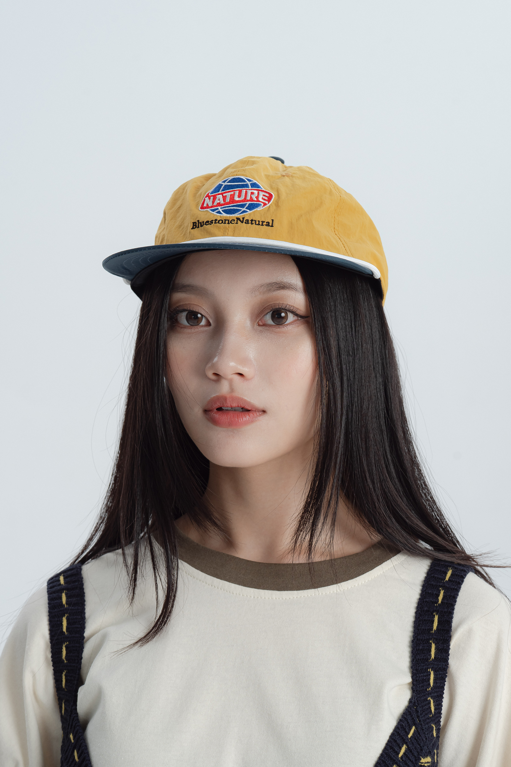 |韓國Korea|美式復古撞色鴨舌帽 3色