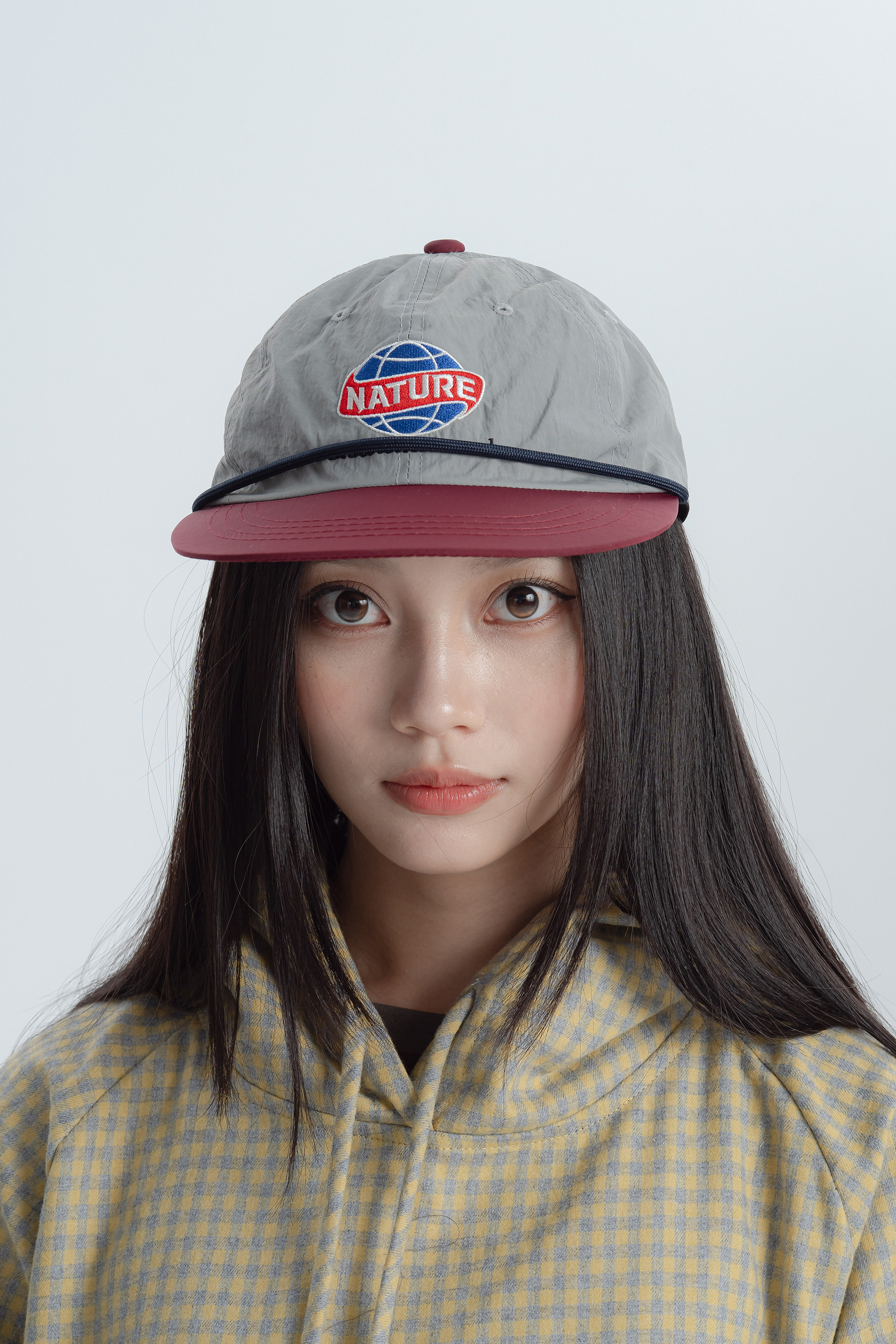 |韓國Korea|美式復古撞色鴨舌帽 3色