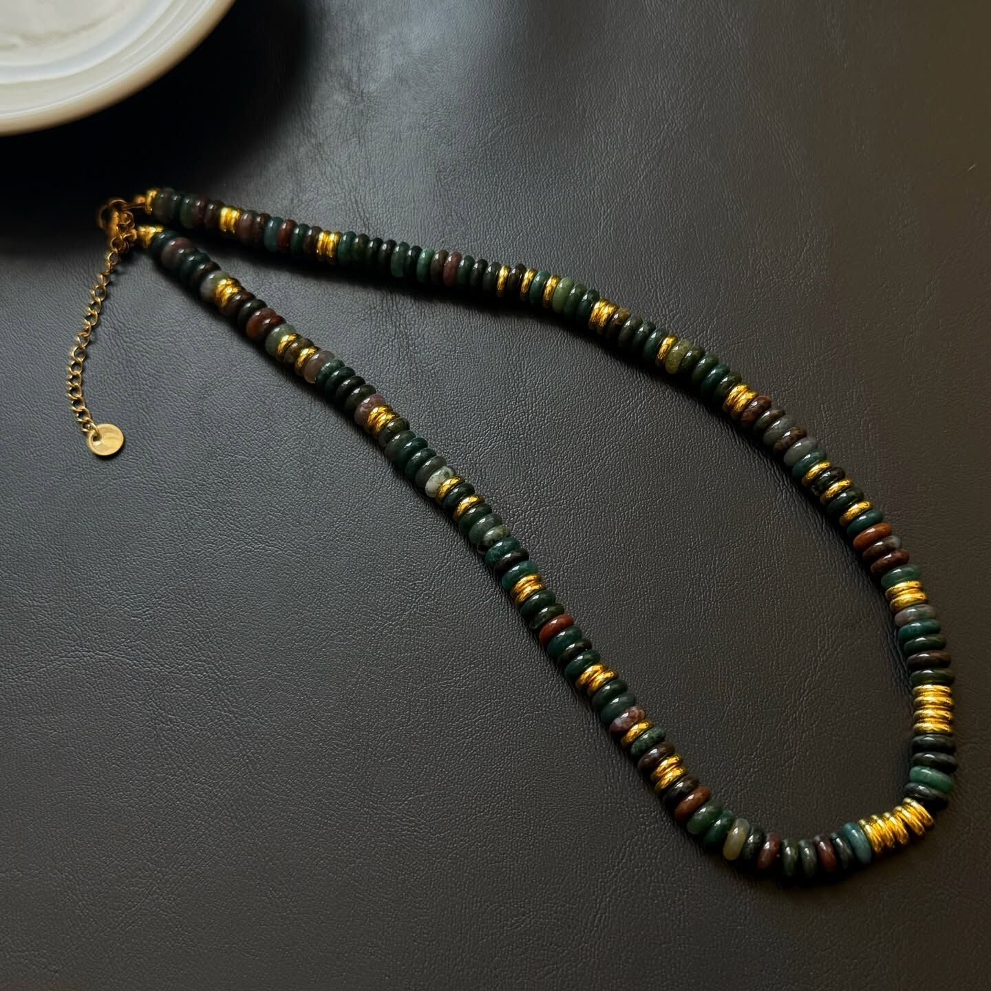 [原石] 印度水草瑪瑙 水晶項鍊