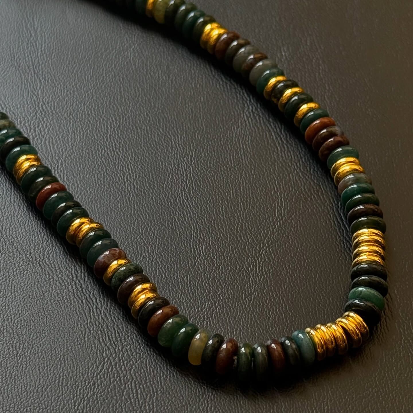 [原石] 印度水草瑪瑙 水晶項鍊