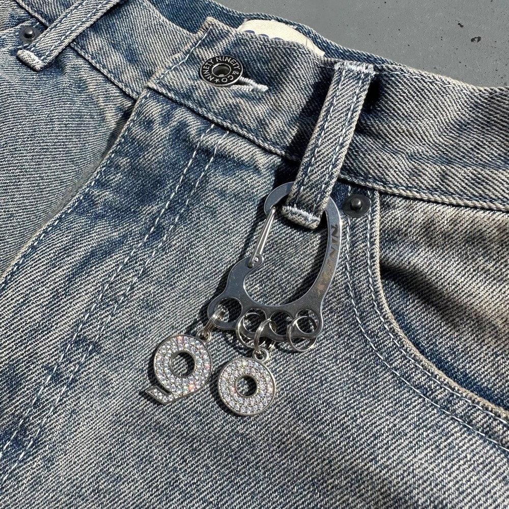 2025AW 9090 90 Logo Carabiner 扣環 鑰匙圈 穿搭 腰飾 現貨 NN2056