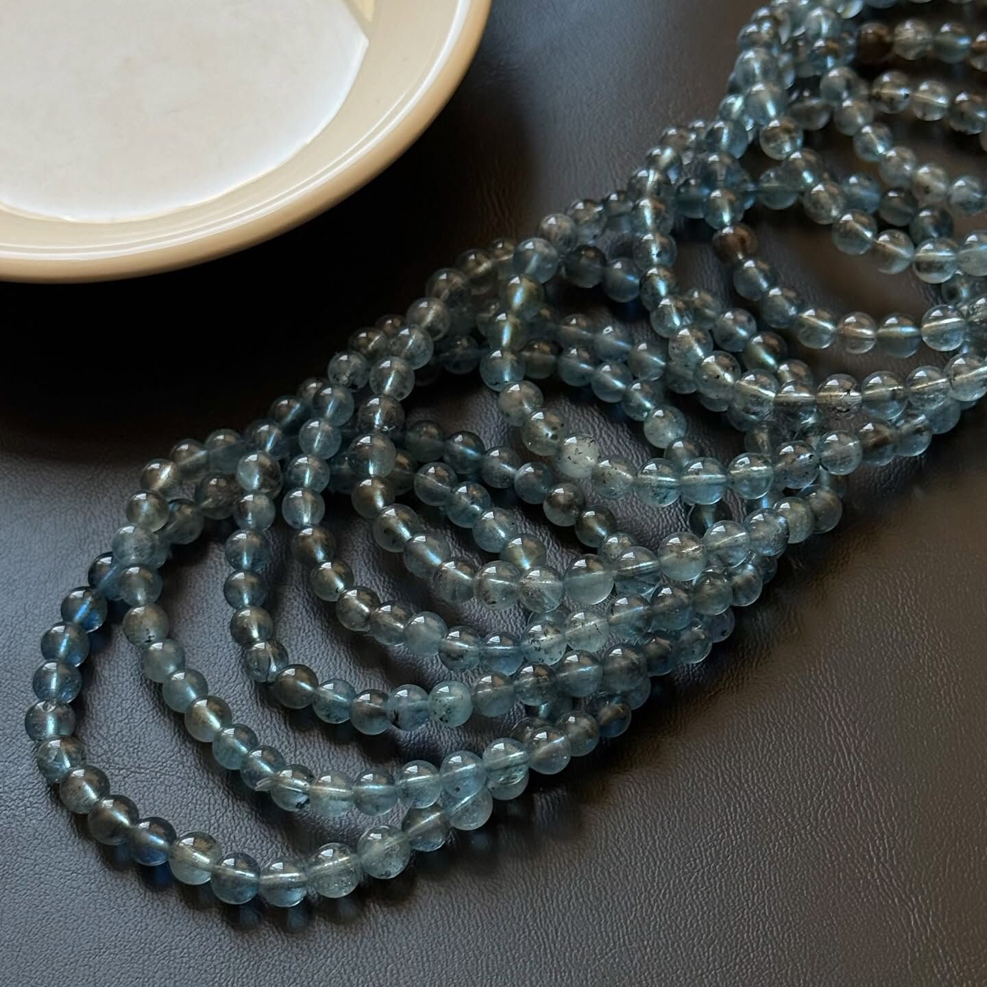 [原石] 魔鬼海藍寶 水晶手串