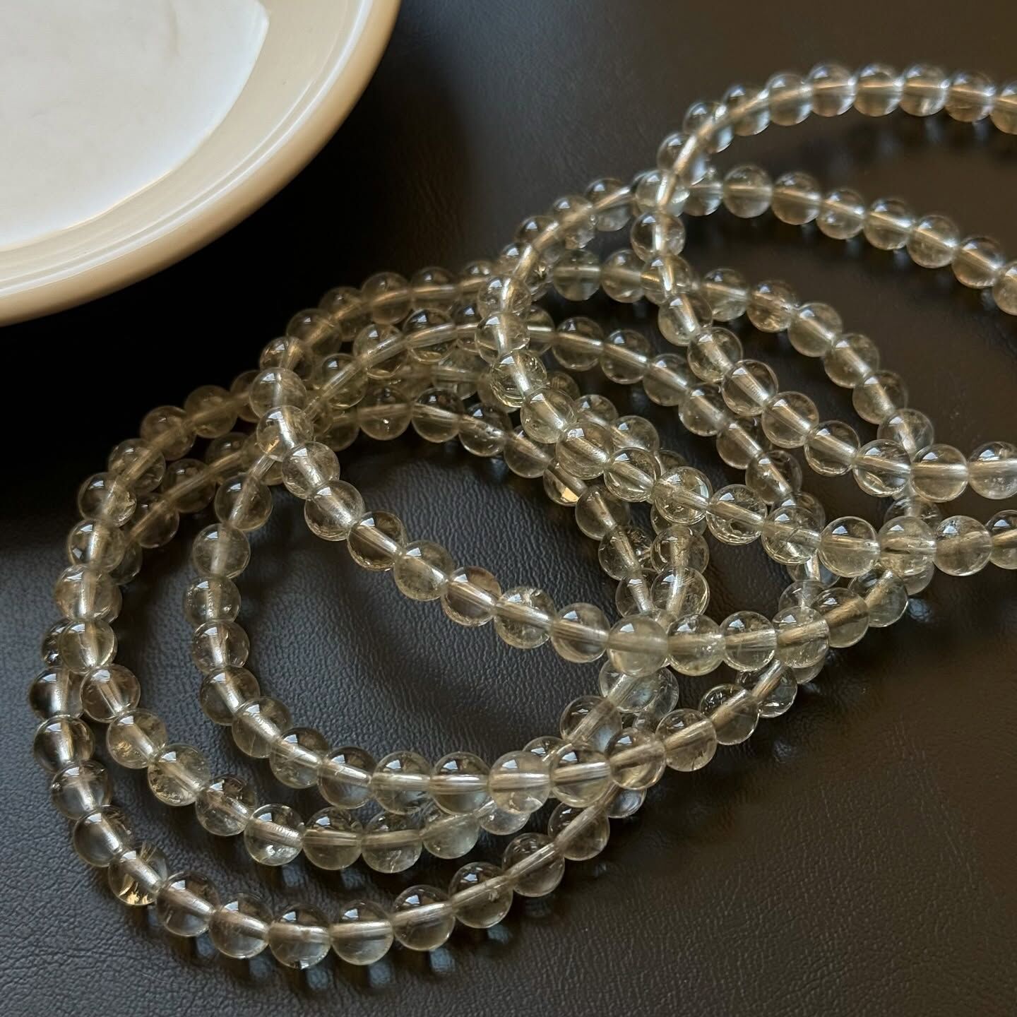 [原石] 綠水晶 水晶手串