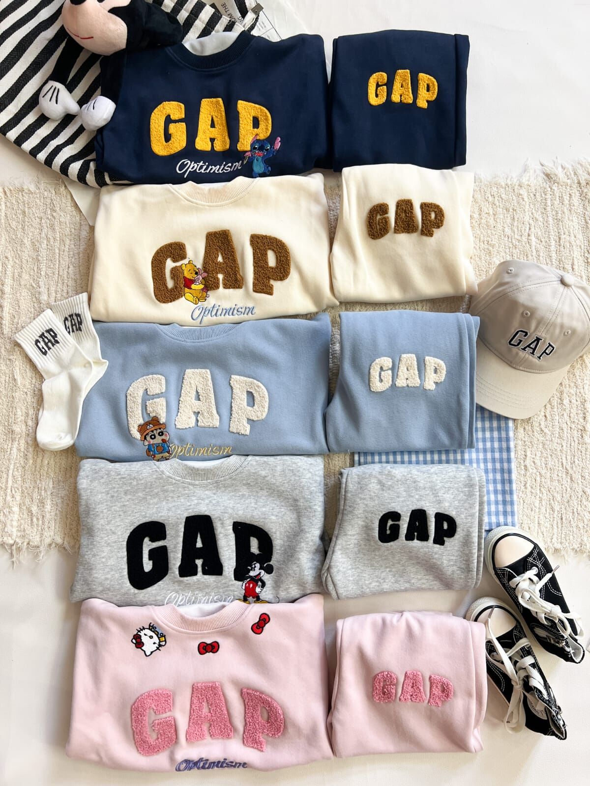 廠單 Gap x Disney 馬卡龍系列