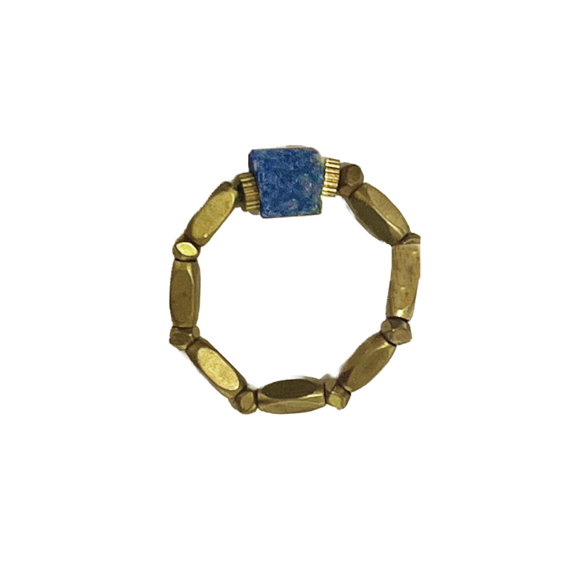 礦石戒指 青金石 Lapis lazuli