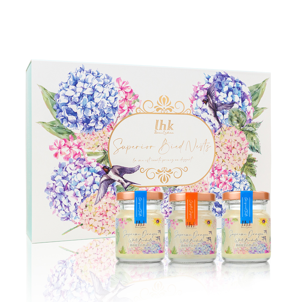 70g濃縮龍牙白燕3入禮盒