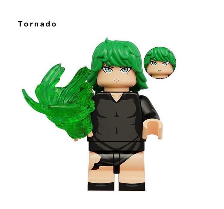 One Punch Man Tornado Custom Minifigures Minifigs Fit Lego KDL841 K2268