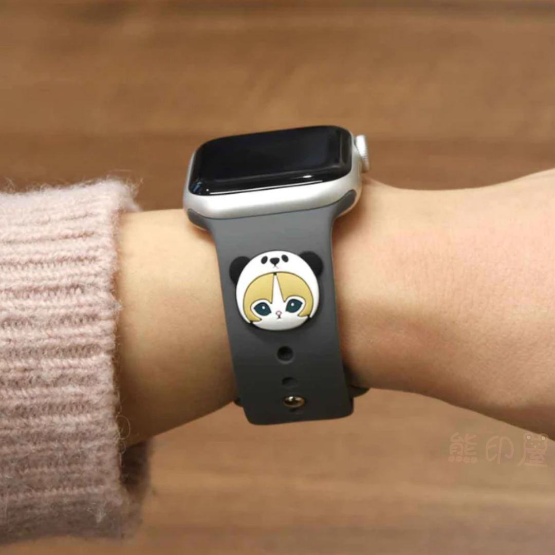 Mofusand熊貓款 Apple Watch 42/41/40/38mm手錶錶帶