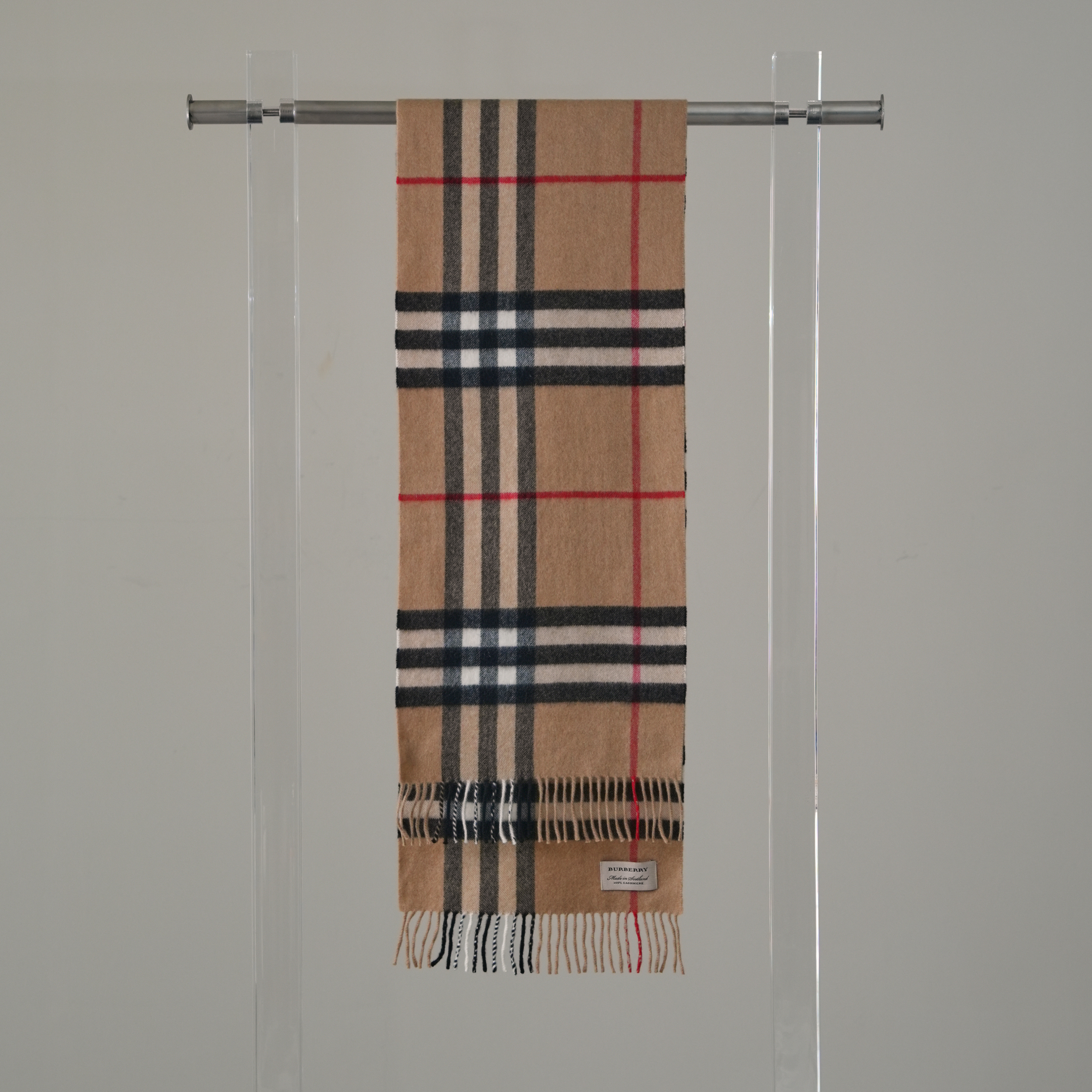 BURBERRY 經典格紋圍巾