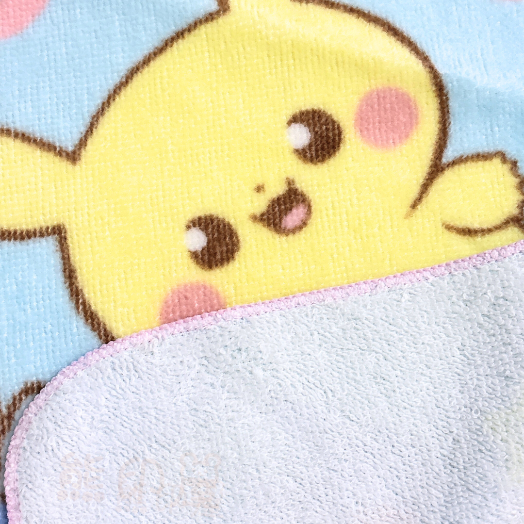 比卡超神奇寶貝寵物小精靈大抹手毛巾100%綿