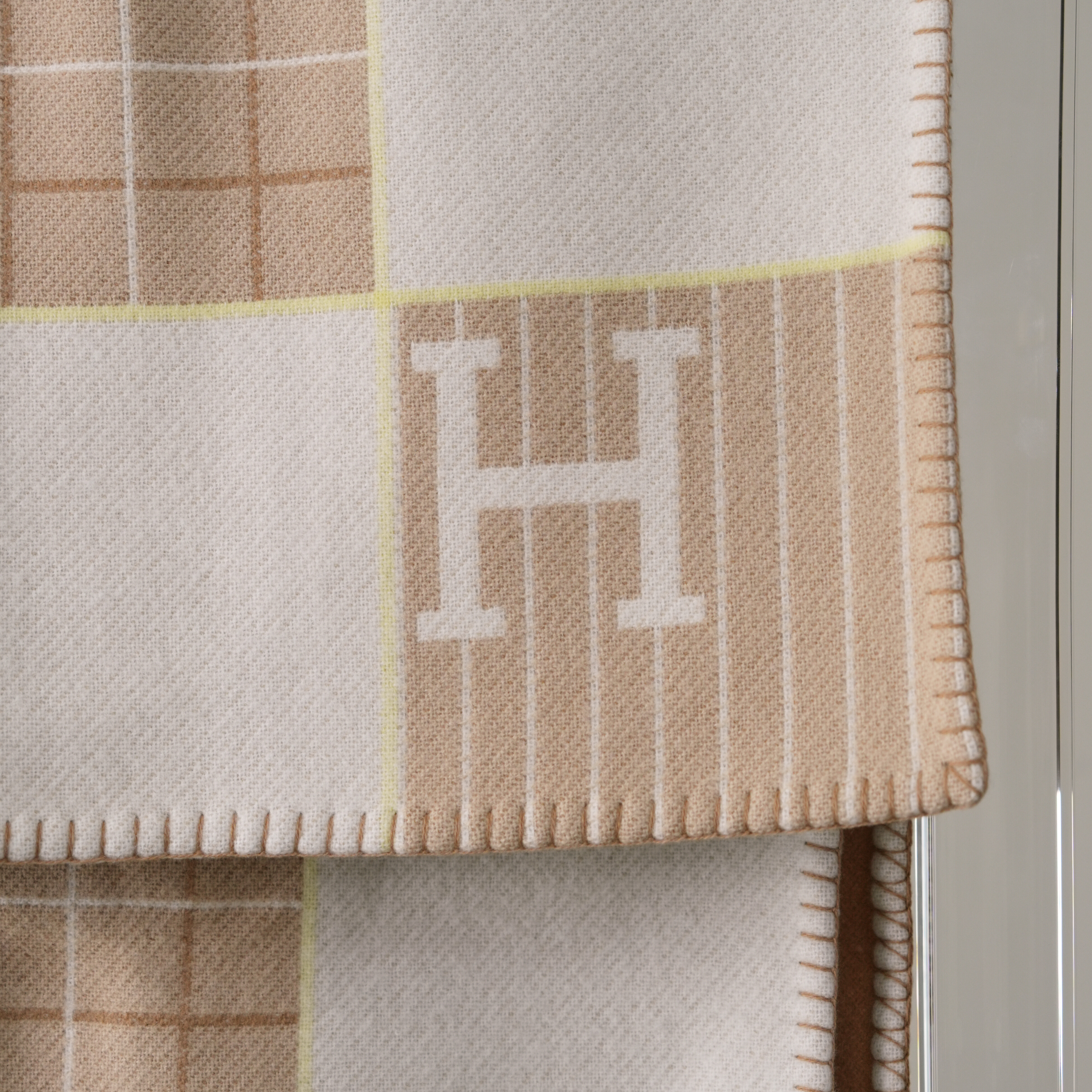 Hermes 棕色寶寶毯