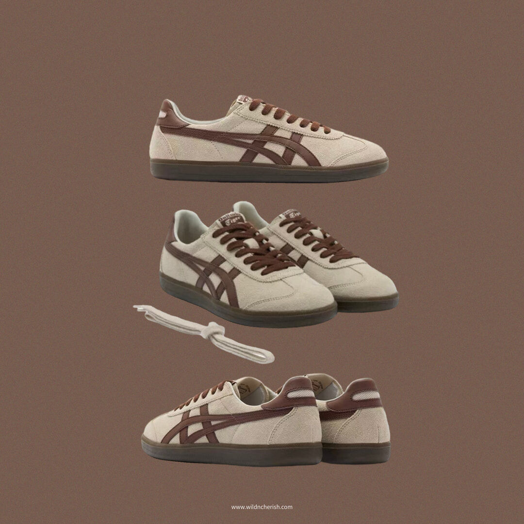 預訂 | Onitsuka Tiger Tokuten 米白 / 咖啡色 麂皮