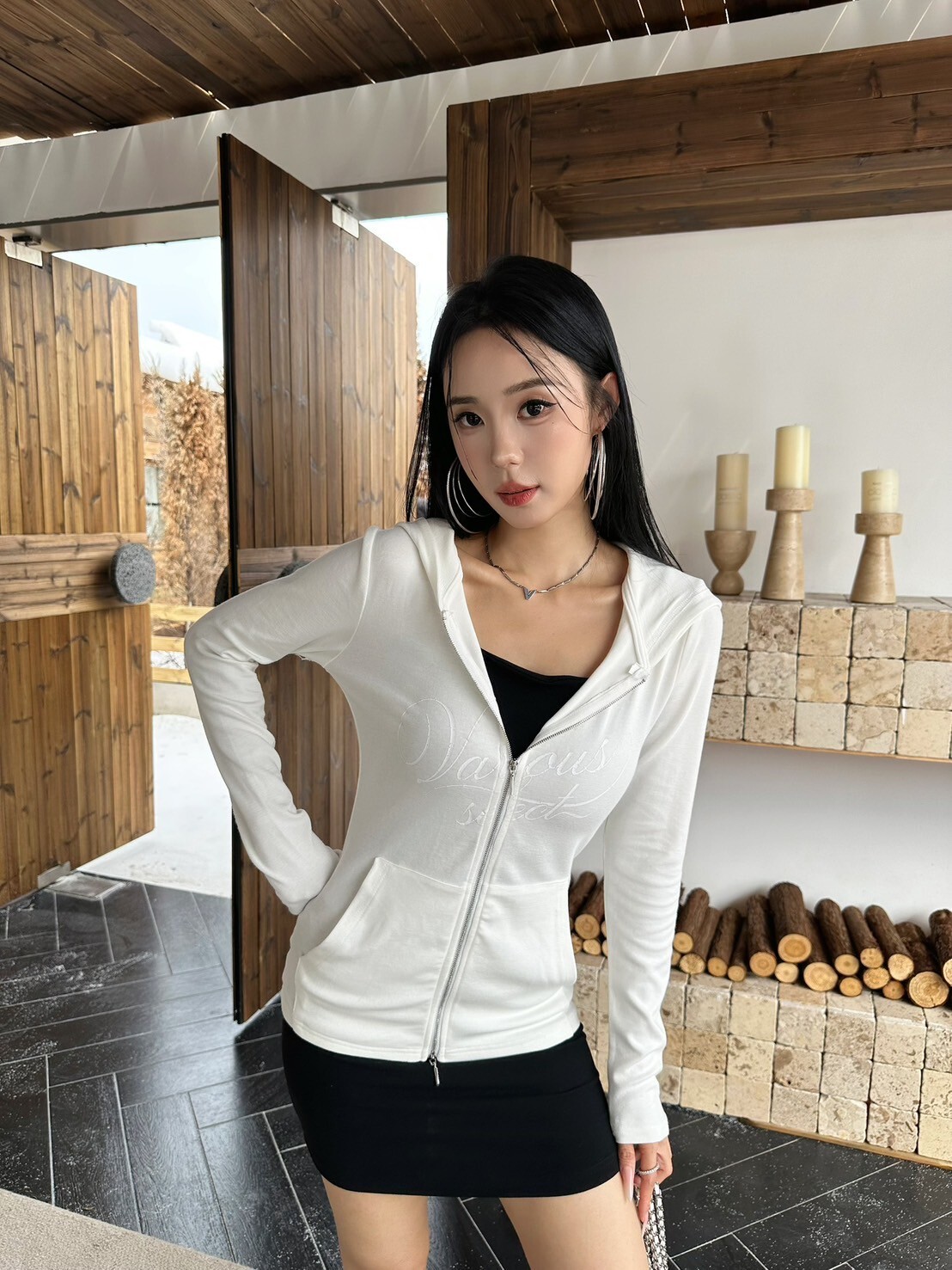 墨影字跡’Ink Shadow—拉鍊外