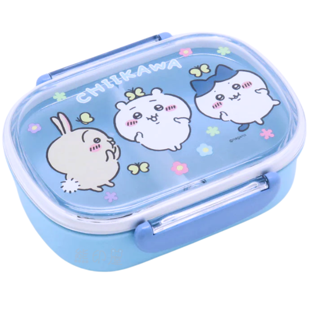 日本Chiikawa餐盒便當盒 帶有間隔(可放微波爐)日本製