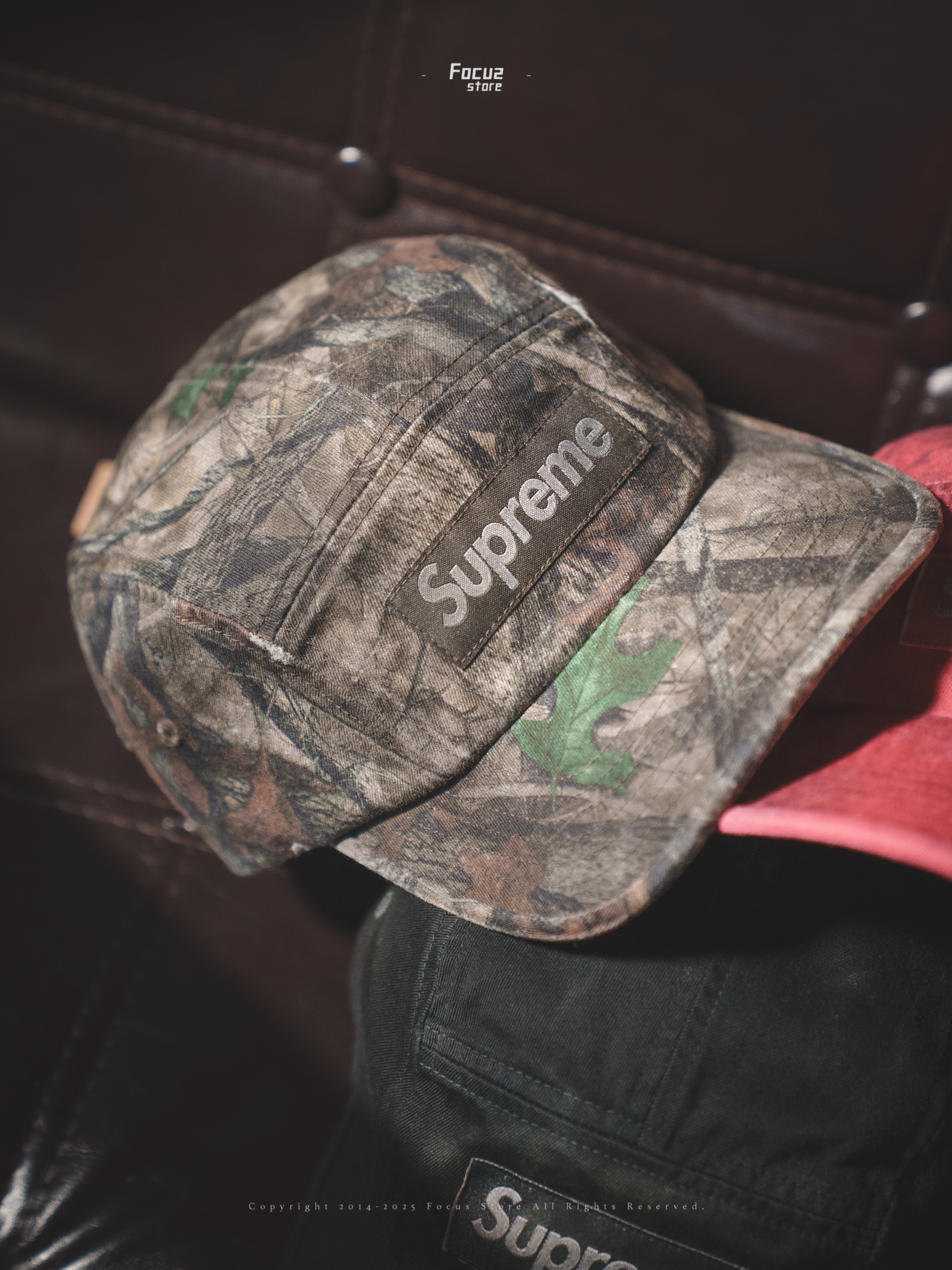 Focus Store】現貨秒發Supreme FW25 Week1 Overdyed Camp Cap