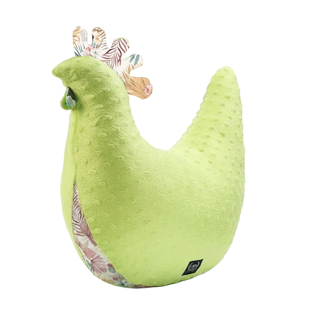 La Millou波蘭 黛安奶奶的雞加大｜豆豆哺乳枕｜夏日檸檬綠