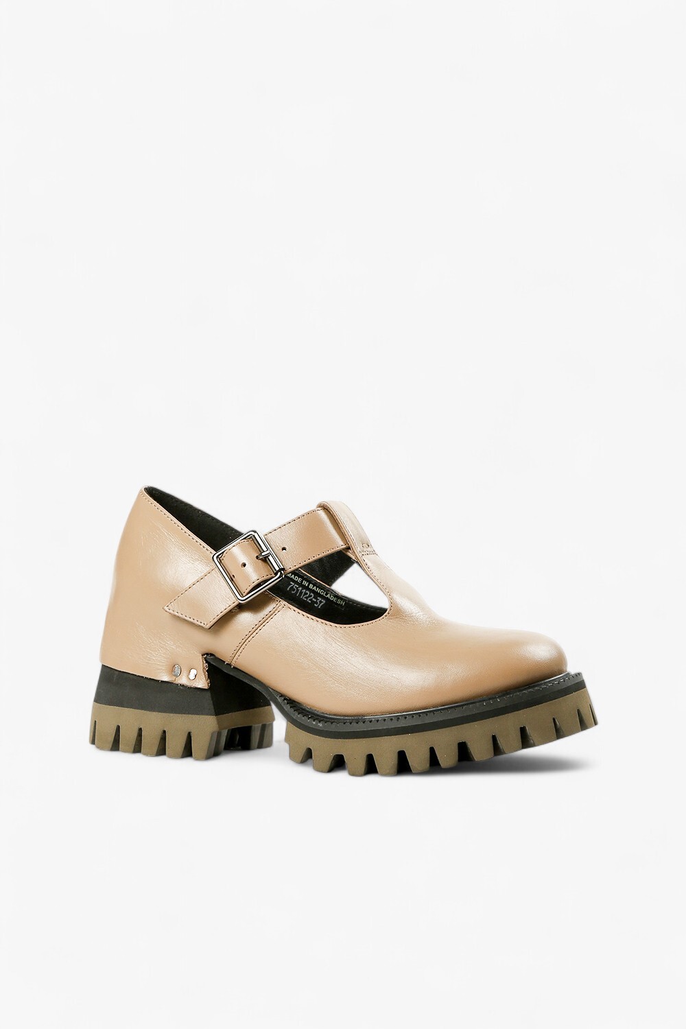 MIMI 圓頭簍空厚底鞋