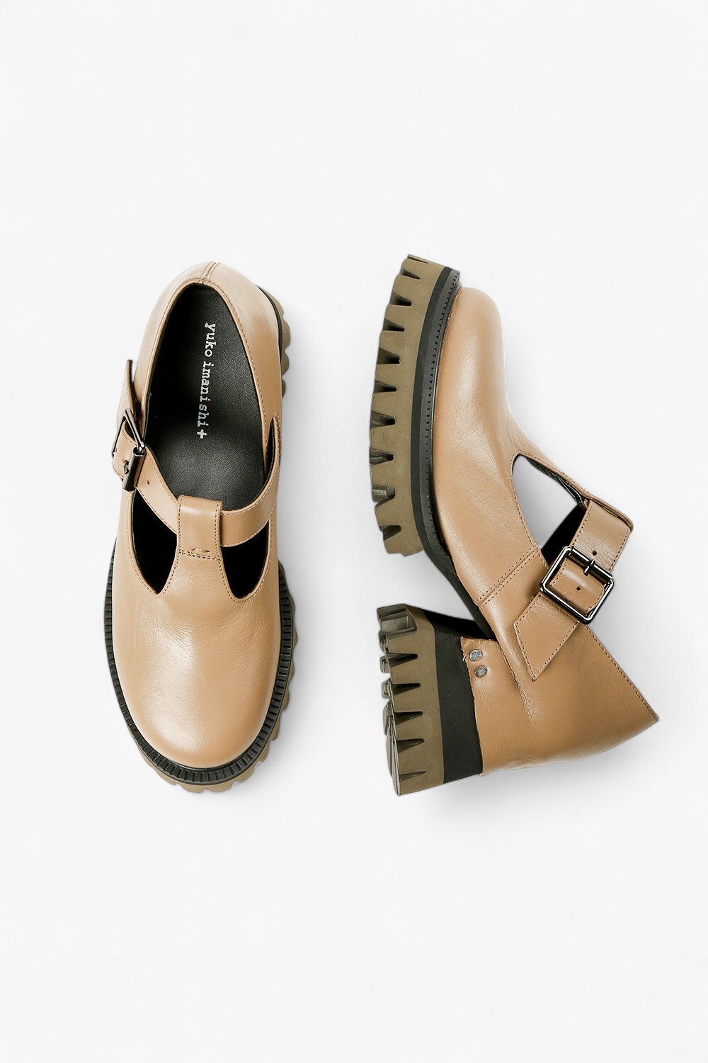 MIMI 圓頭簍空厚底鞋