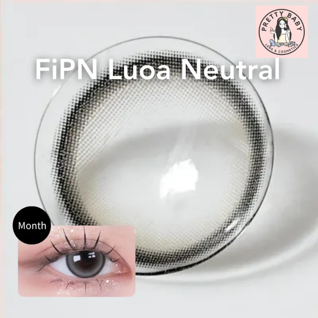 FiPN Luoa 1 Month Neutral｜月拋彩妝隱形眼鏡｜每盒2片