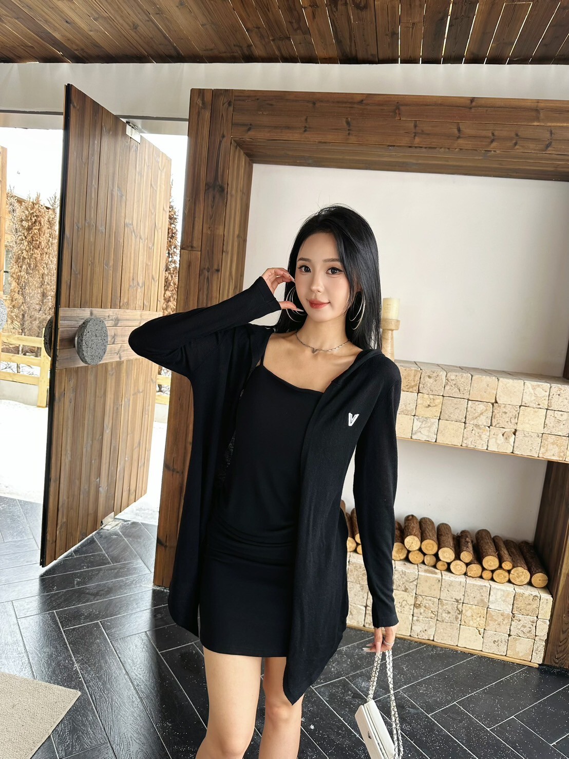 流光棉影’Time—羊絨罩衫