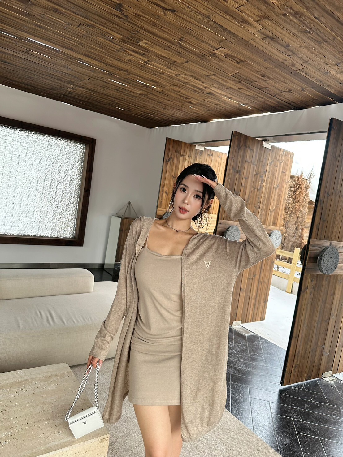 流光棉影’Time—羊絨罩衫