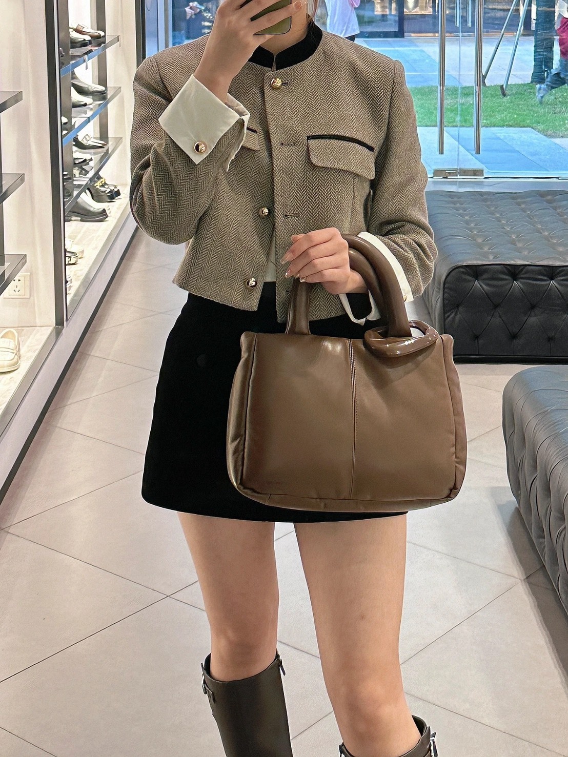 CHARLES&KEITH 小ck 蓬鬆 雲朵包