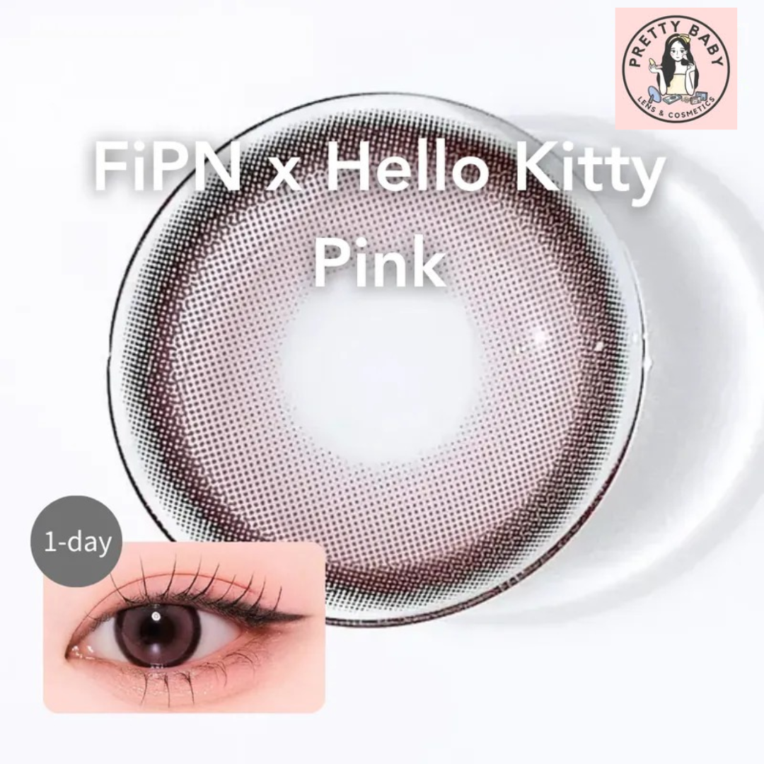FiPN x Hello Kitty 1 Day Pink｜日拋彩妝隱形眼鏡｜每盒10片