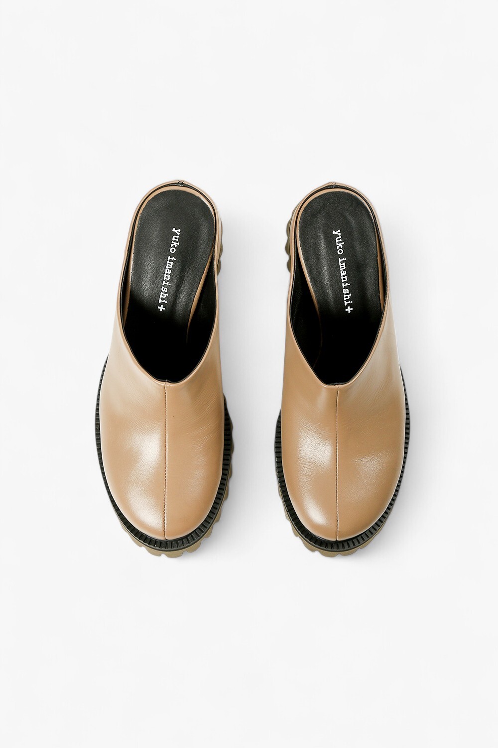 RYU 真皮厚底穆勒鞋