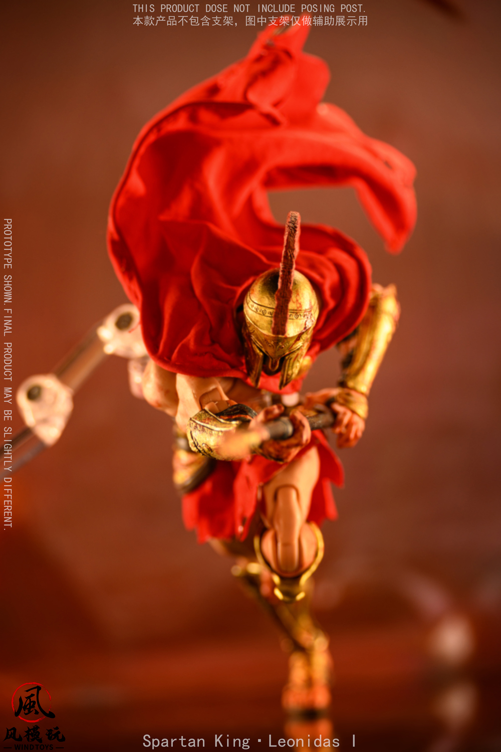 (預訂) 風模玩 Wind Toys WM-004B 1/12 King of Spartan Leonidas Bloody Ver.
