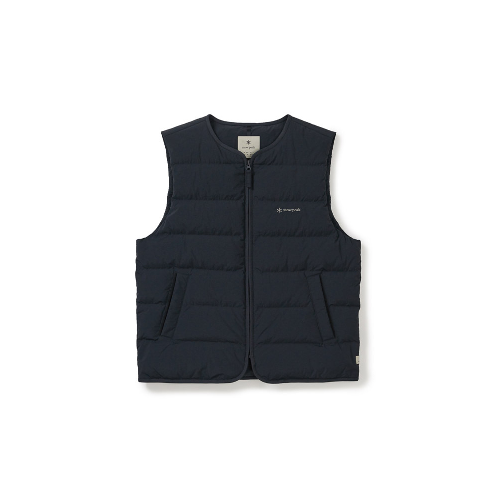 Snow Peak Land 男款 輕量羽絨背心 - DN / 深海軍藍